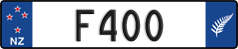 License plate of New Zealand, Vanity Plates