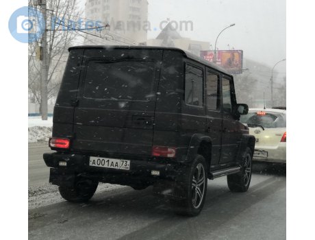 а001аа73, Mercedes-Benz G-Klasse