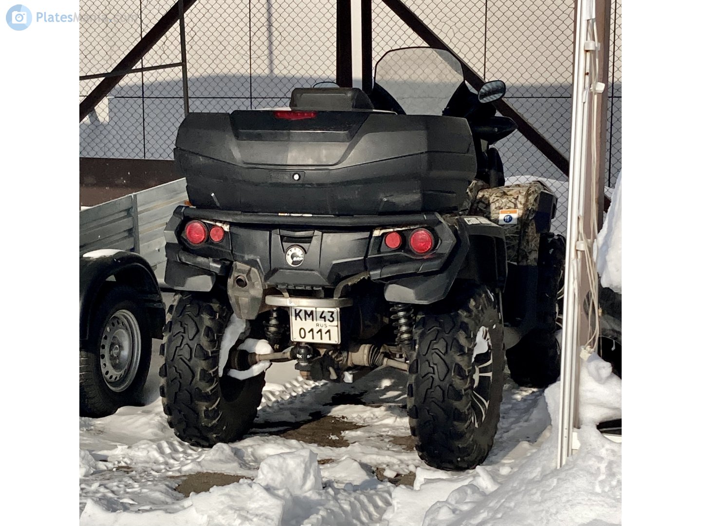 км 0111 43, Can-Am Outlander 