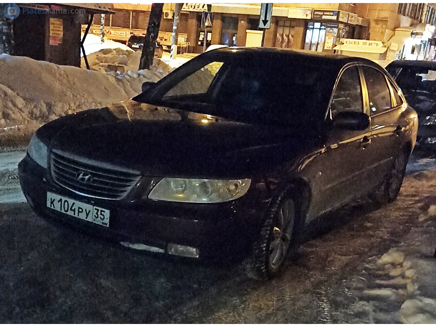 к 104 ру 35, Hyundai Grandeur 