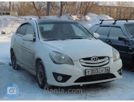 т303су56, Hyundai Verna