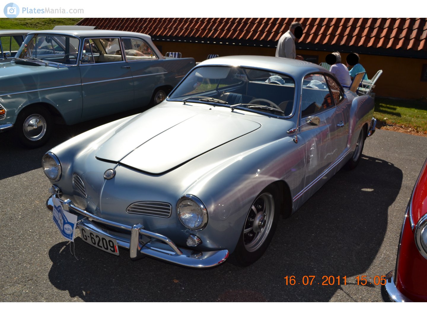 G-6209, Volkswagen Karmann-Ghia Coupé (Typ 14), 1955–1974