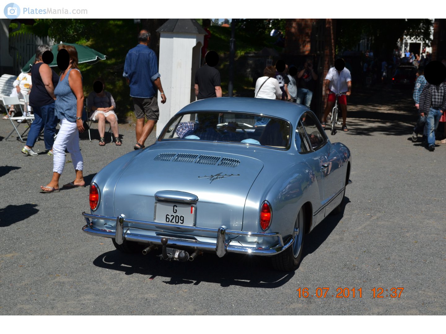 G-6209, Volkswagen Karmann-Ghia Coupé (Typ 14), 1955–1974