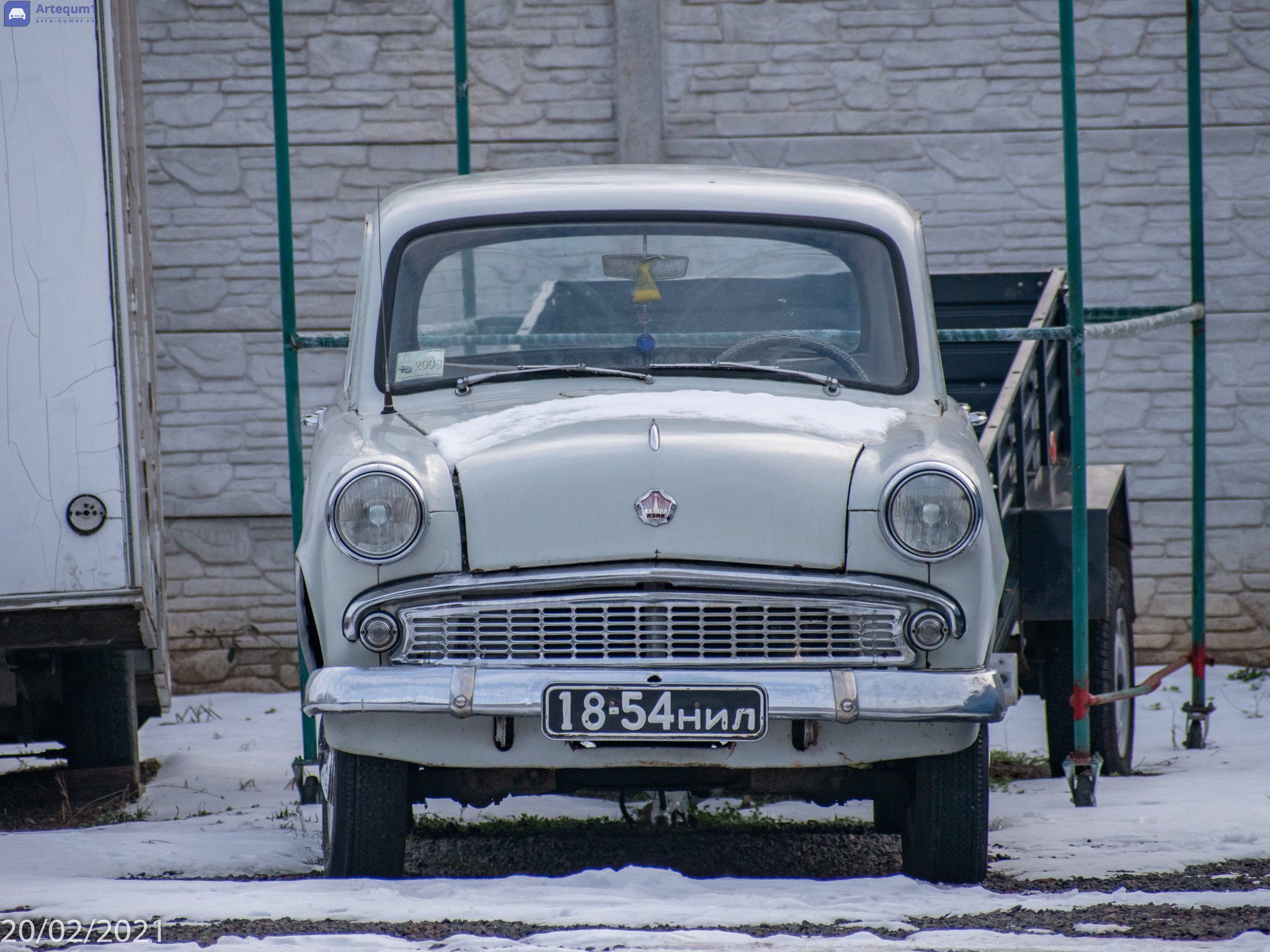 1854 НИЛ, Moskvich (AZLK) 402/407/403 407, 1958–1962