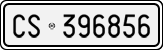 License plate of Italy, Cars (1927 year series)