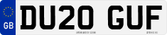 License plate of the United Kingdom, 2001 year system
