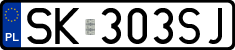 License plates of Poland, Regular car plates