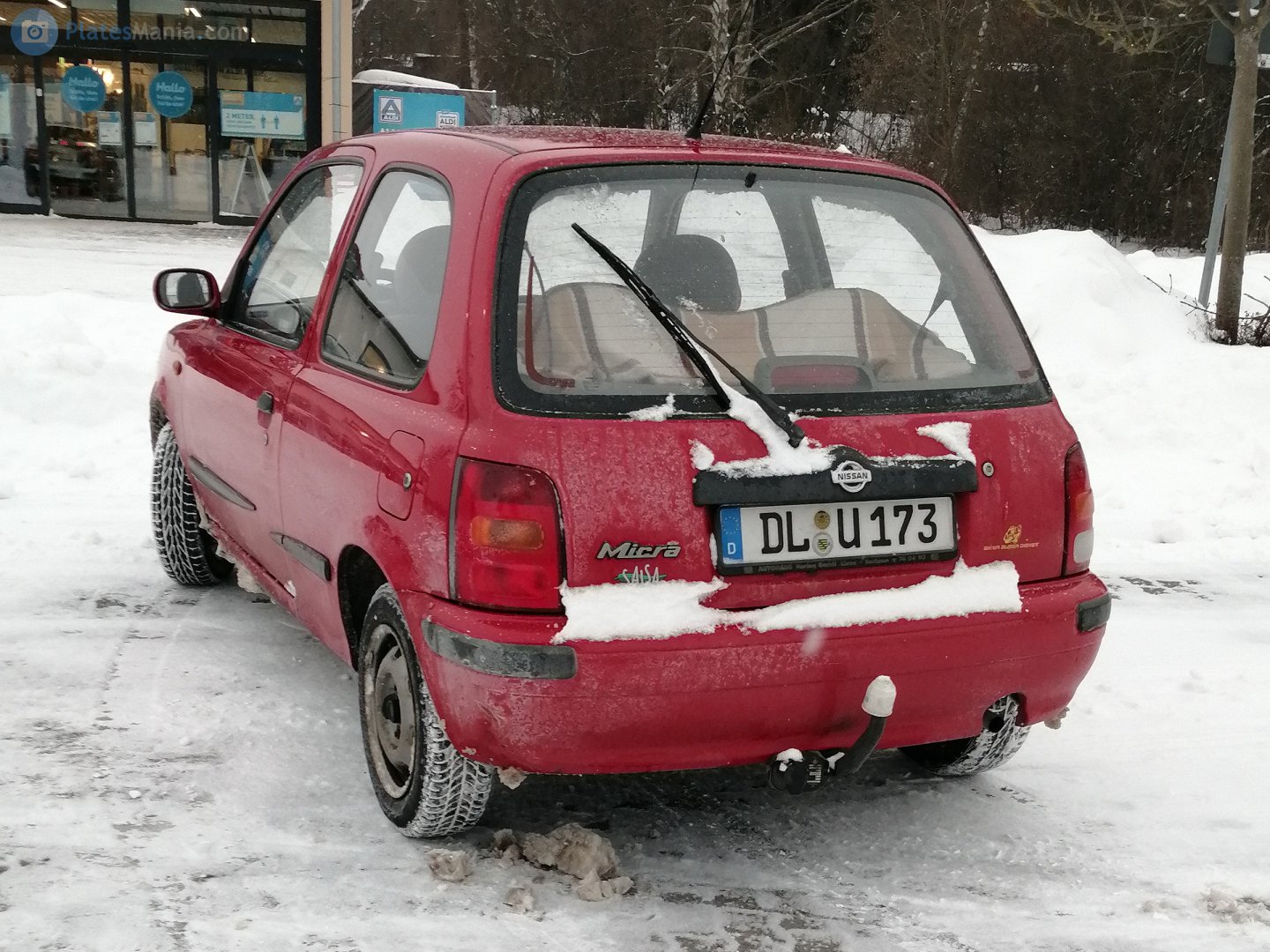 DL U 173, Nissan Micra 2nd gen 3-door Hatch (K11), 1992–2003