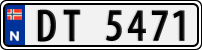 License plate of Norway, Trailers, motorcycles, special vehicles