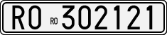 License plate of Italy, Cars (1927 year series)