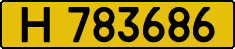 License plate Kazakhstan, Foreign citizens and enterprises