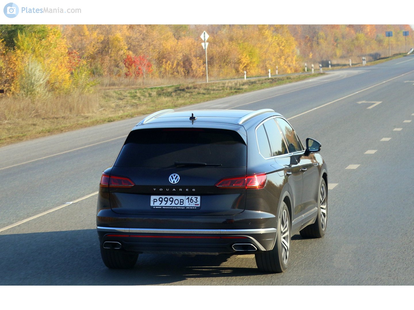 р 999 ов 163, Volkswagen Touareg 3rd gen (CR), 2018–2023