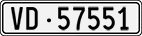 License plate of Switzerland, Cars