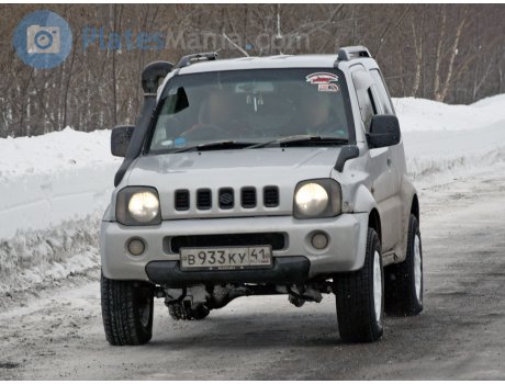 в933ку41, Suzuki Jimny Wide