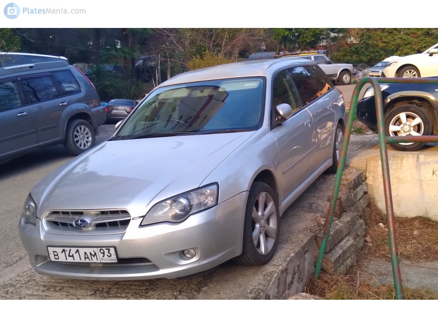 в 141 ам 93, Subaru Legacy 4th gen Wagon (BP), 2003–2009