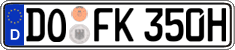 German license plate, Plates for oldtimers (type 