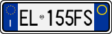 License plate of Italy, Cars (1994 year series)