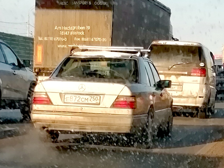 е 872 см 750, Mercedes-Benz E-Klasse 1st gen Sedan (W124), 1984­–1995