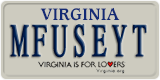 Virginia, Vanity Plates