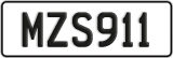 License plate of New Zealand, ABC1(23)