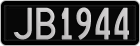 License plate of New Zealand, AB1(234)