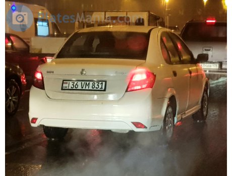 36 VM 831, SAIPA Saina