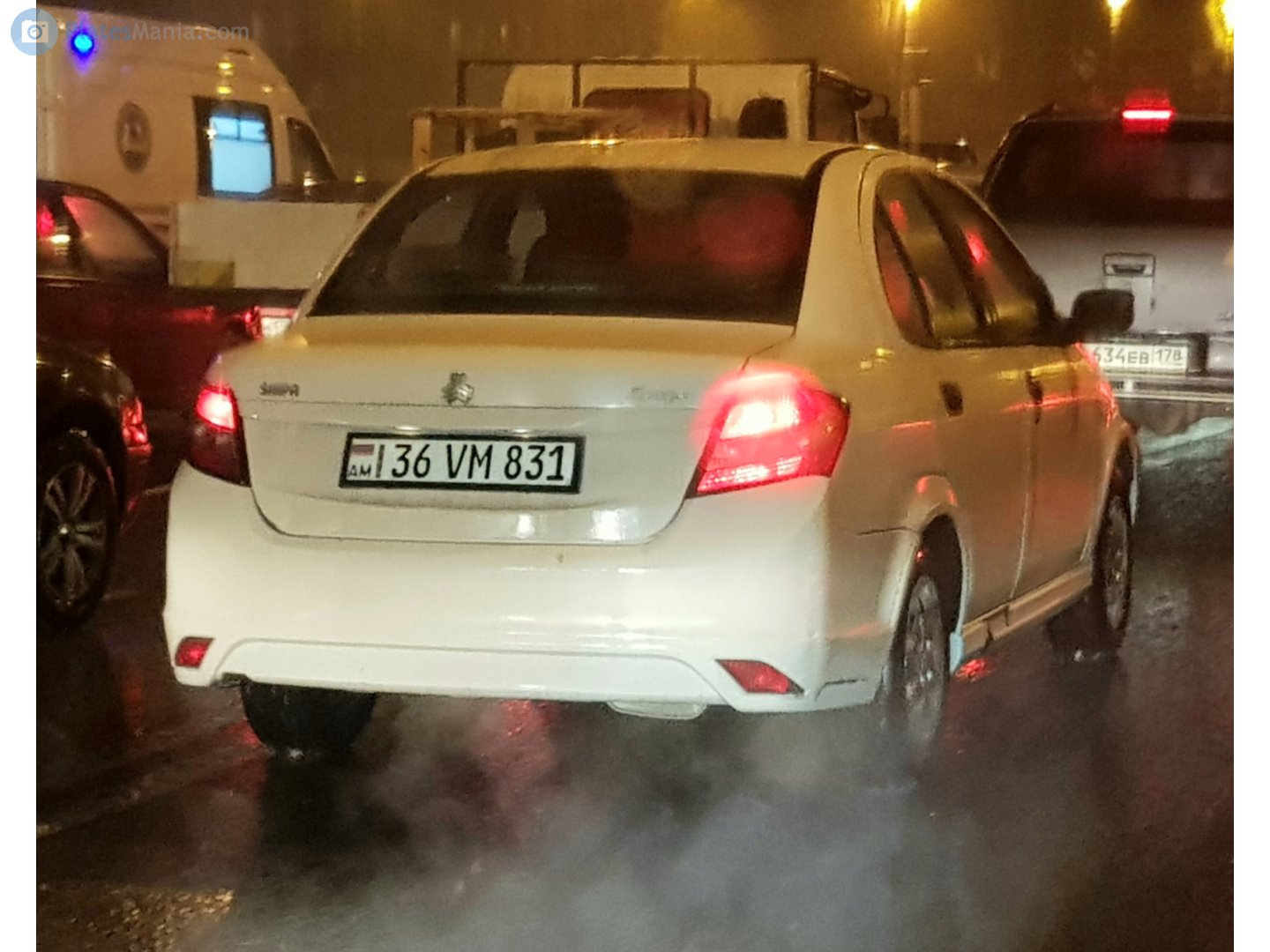 36 VM 831, SAIPA Saina 1st gen (X200), 2016–2020