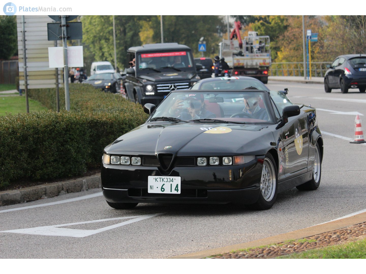 京都 334 に 614, Alfa Romeo R.Z. 1st gen (162D), 1992–1993