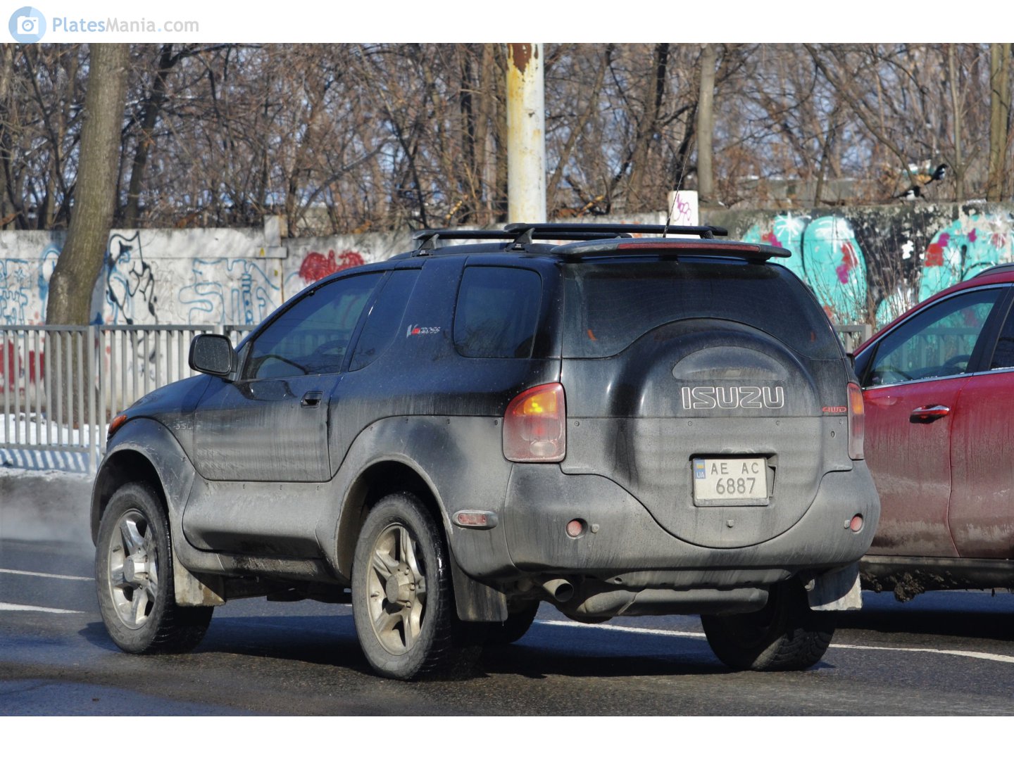 AE 6887 AC, Isuzu VehiCross 1st gen (UGS25DW/VX), 1997–2001