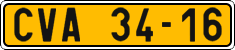 License plate of the Czech Republic, Commercial vehicles (1960)