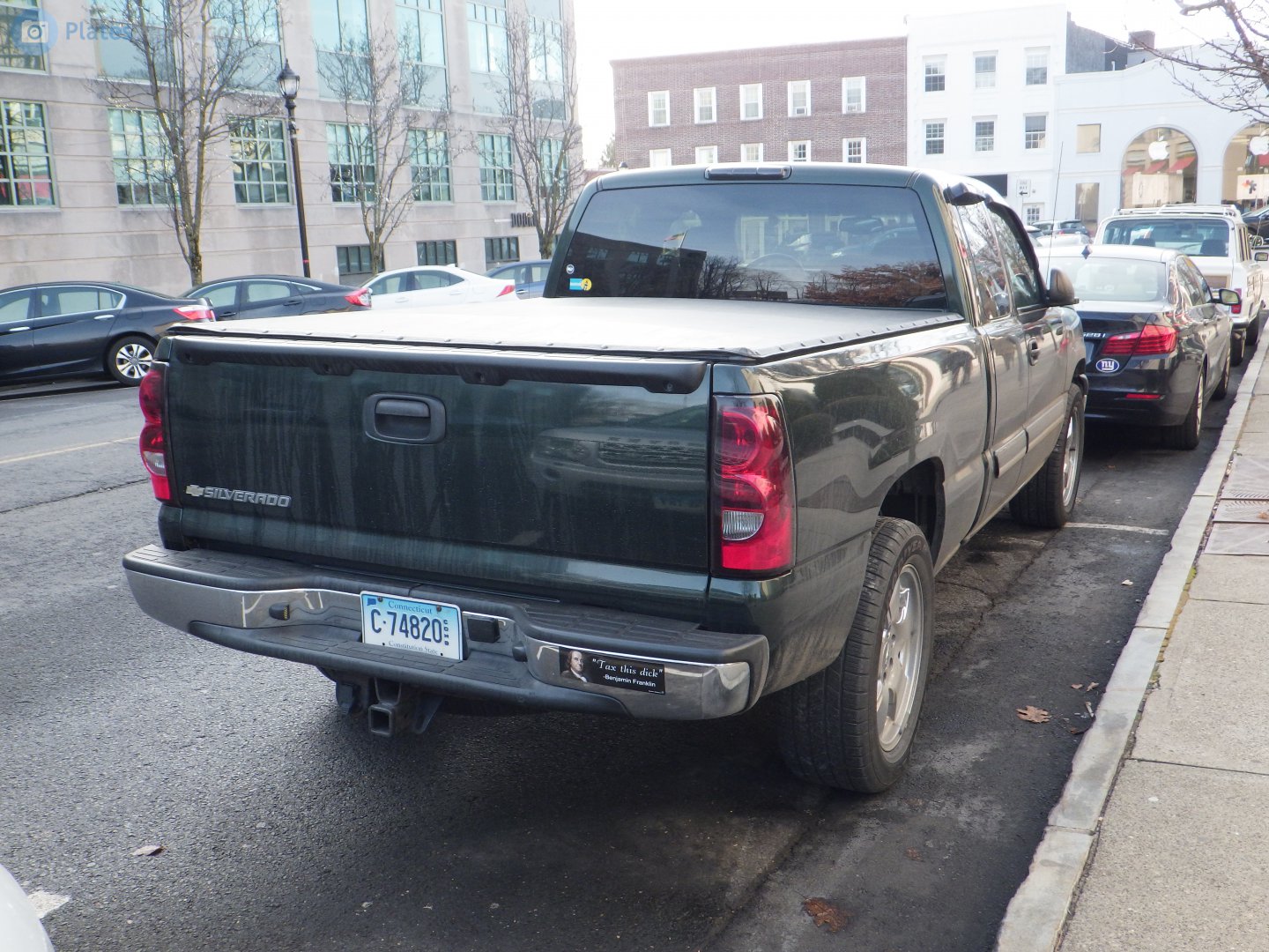 C-74820, Chevrolet Silverado 1st gen 1500 (GMT800), facelift, 2002–2007