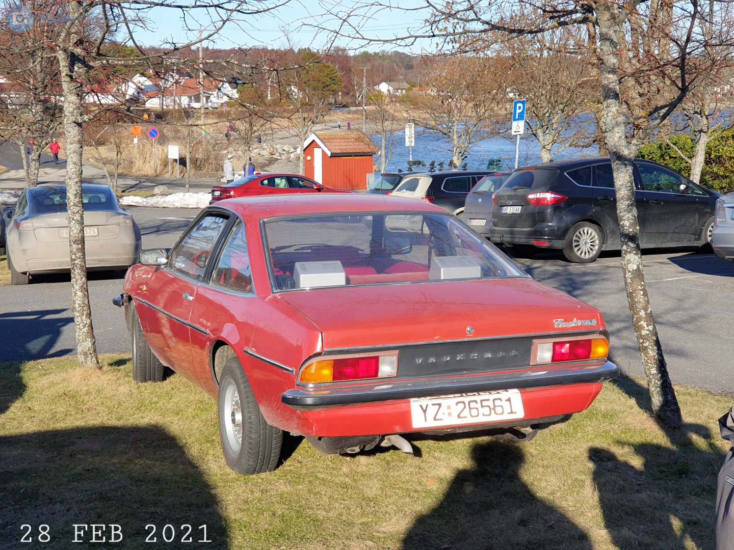 YZ 26561, Vauxhall Cavalier 1st gen Coupé, 1975–1981