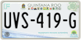 Quintana Roo, Cars (AAA-000-A)