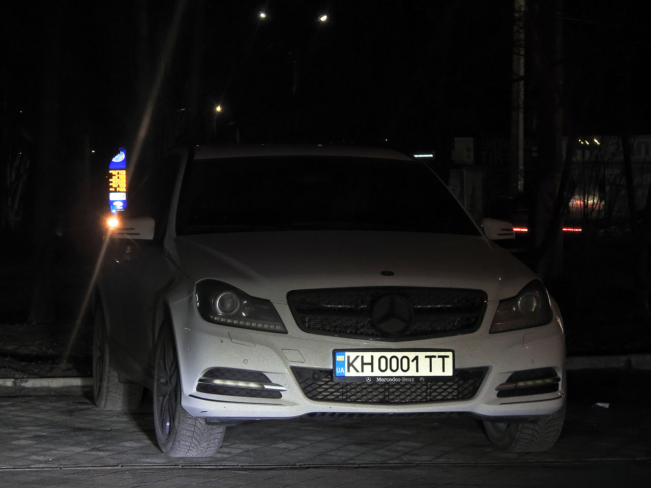 KH 0001 TT, Mercedes-Benz C-Klasse 3rd gen Sedan (W204), 2007–2015