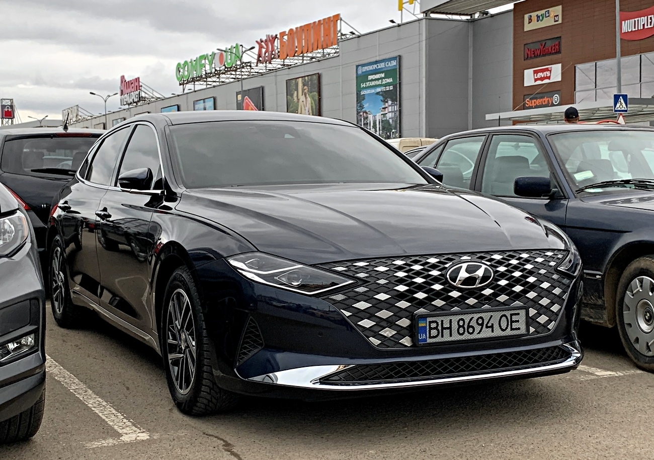 BH 8694 OE, Hyundai Grandeur 6th gen (IG), facelift, 2019­–2022