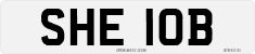License plate of the United Kingdom, 1963 year system