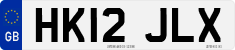 License plate of the United Kingdom, 2001 year system