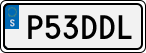 License plate of Sweden, Vanity Plates