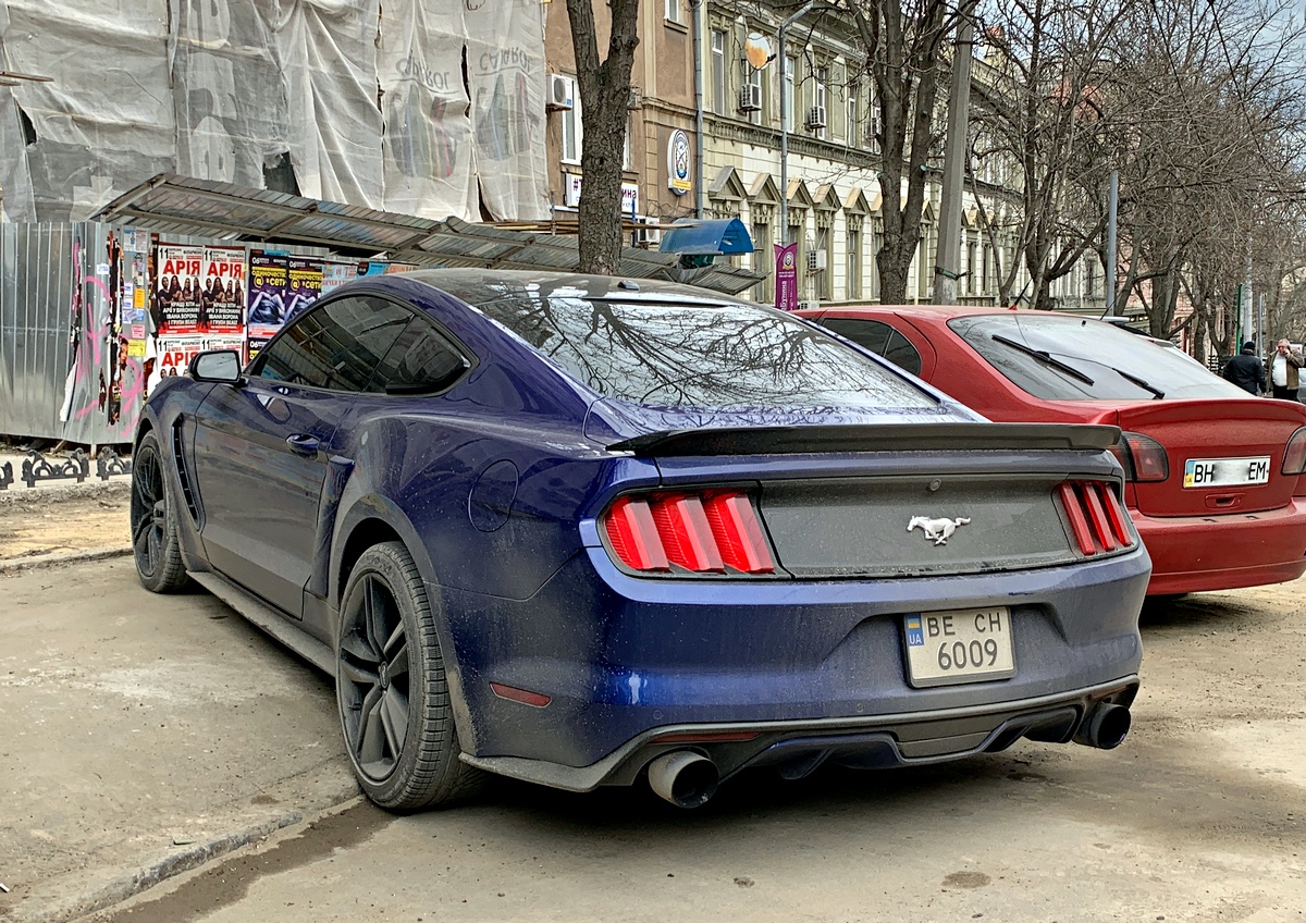 BE 6009 CH, Ford Mustang 6th gen 2-door Coupé (S550), 2014–2017