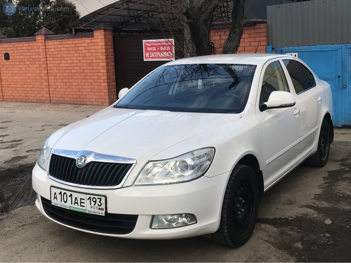 а 101 ае 193, Skoda Octavia 2nd gen Liftback (A5/1Z3), facelift, 2009–2013
