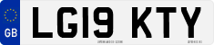 License plate of the United Kingdom, 2001 year system
