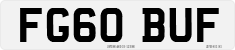 License plate of the United Kingdom, 2001 year system