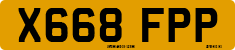 License plate of the United Kingdom, 1983 year system