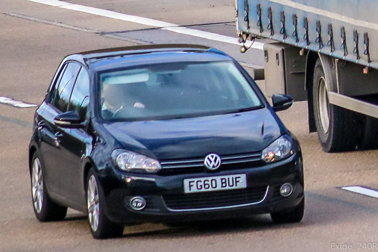 FG60BUF, Volkswagen Golf 6th gen 5-door Hatch (5K), 2008–2013