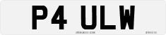 License plate of the United Kingdom, 1983 year system