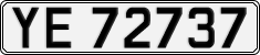 License plate of Norway, Cars