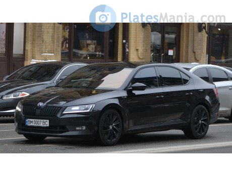 BM 0007 BC, Skoda Superb