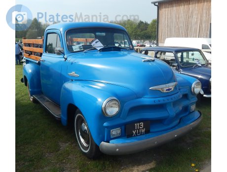 113 XUW, Chevrolet Advance-Design