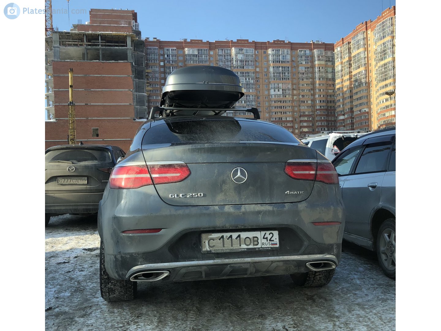 с 111 ов 42, Mercedes-Benz GLC-Klasse 1st gen Coupé (C253), 2016–2019