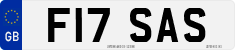 License plate of the United Kingdom, 1983 year system